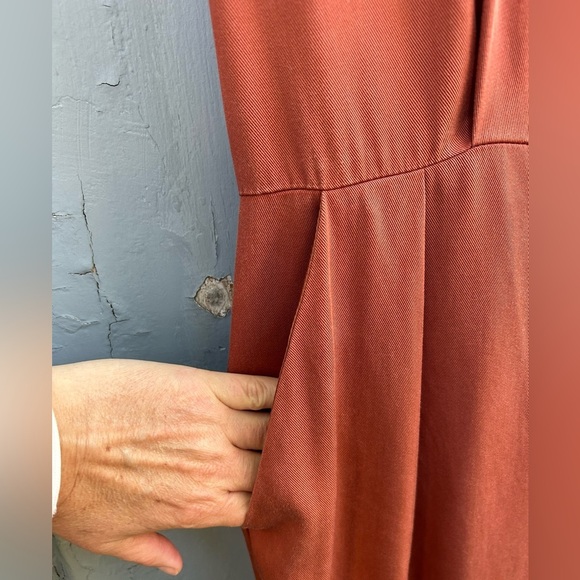 Dagg & Stacey Rust jumpsuit, size 4 - Picture 5 of 10